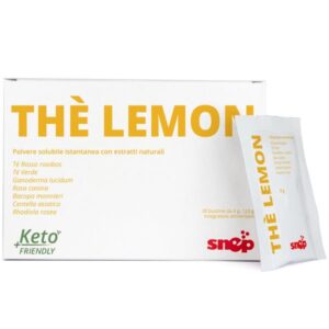 Thè Lemon Bustine Snep: Tisana Drenante con Gusto Fresco di Limone